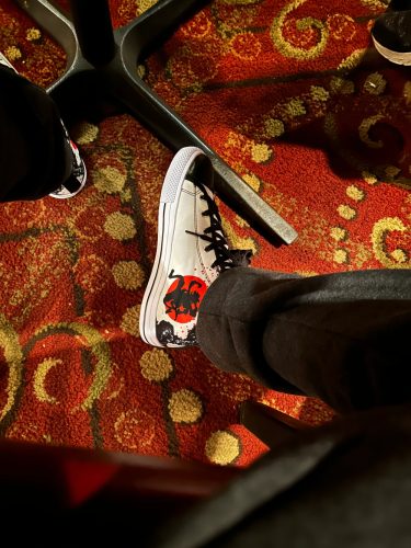 Luffy Awakening Gear 5 High Top One Piece Shoes V36 photo review